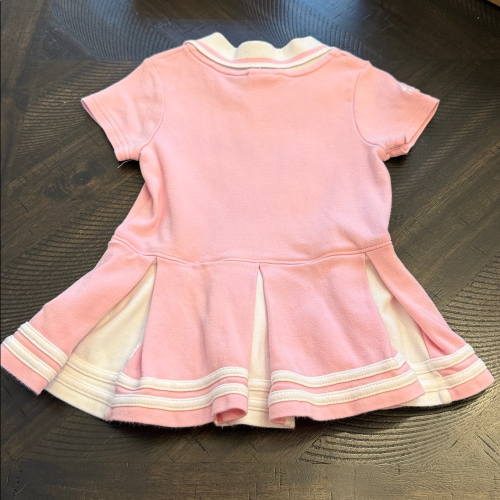 Majestic Pink St. Louis Cardinals Girls Polo Dress - Picture 2 of 3